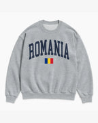Romania Collegiate Flag Sweatshirt