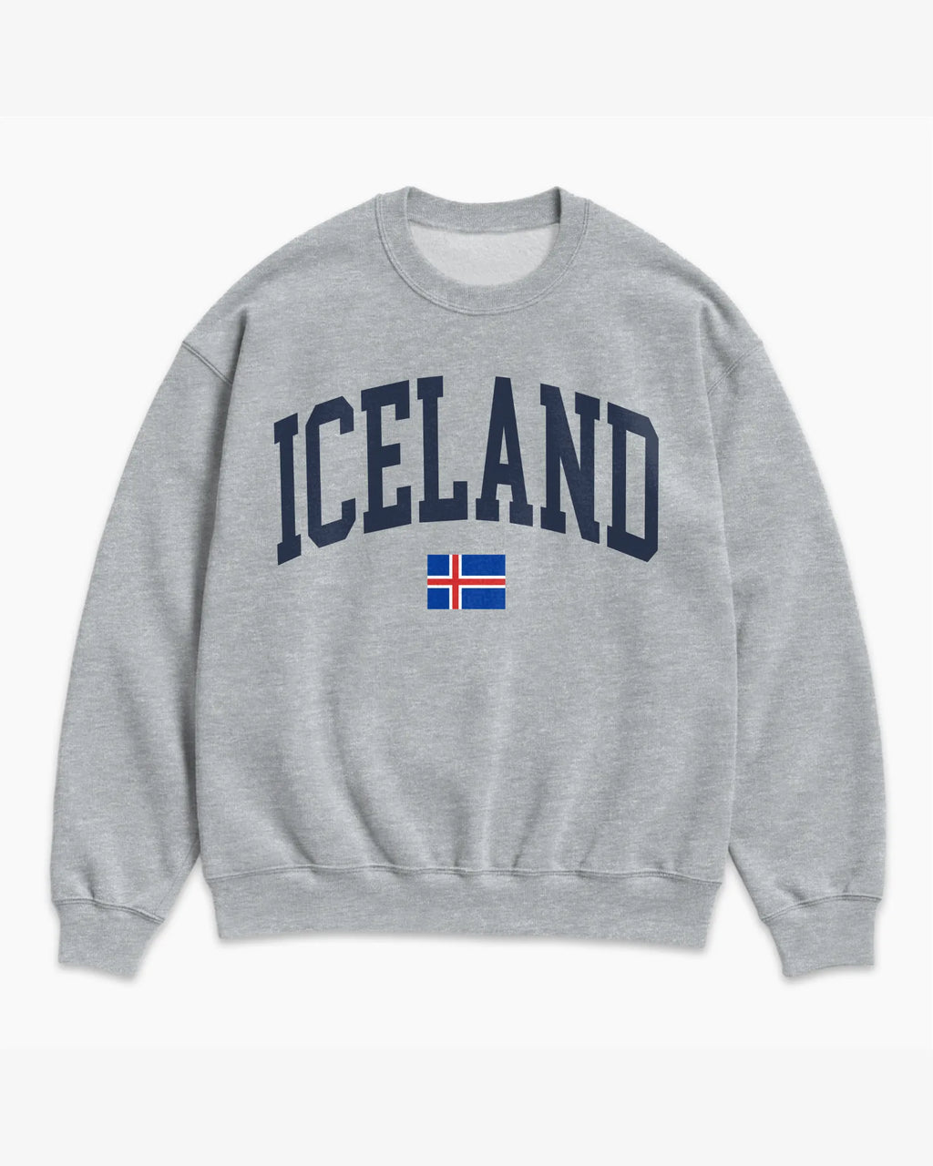 Iceland Collegiate Flag Sweatshirt