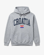 Croatia Collegiate Flag Hoodie
