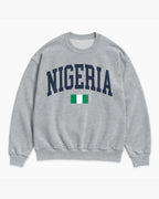 Nigeria Collegiate Flag Sweatshirt