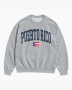 Puerto Rico Collegiate Flag Sweatshirt