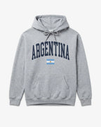 Argentina Collegiate Flag Hoodie