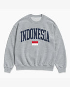 Indonesia Collegiate Flag Sweatshirt