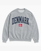 Denmark Collegiate Flag Sweatshirt