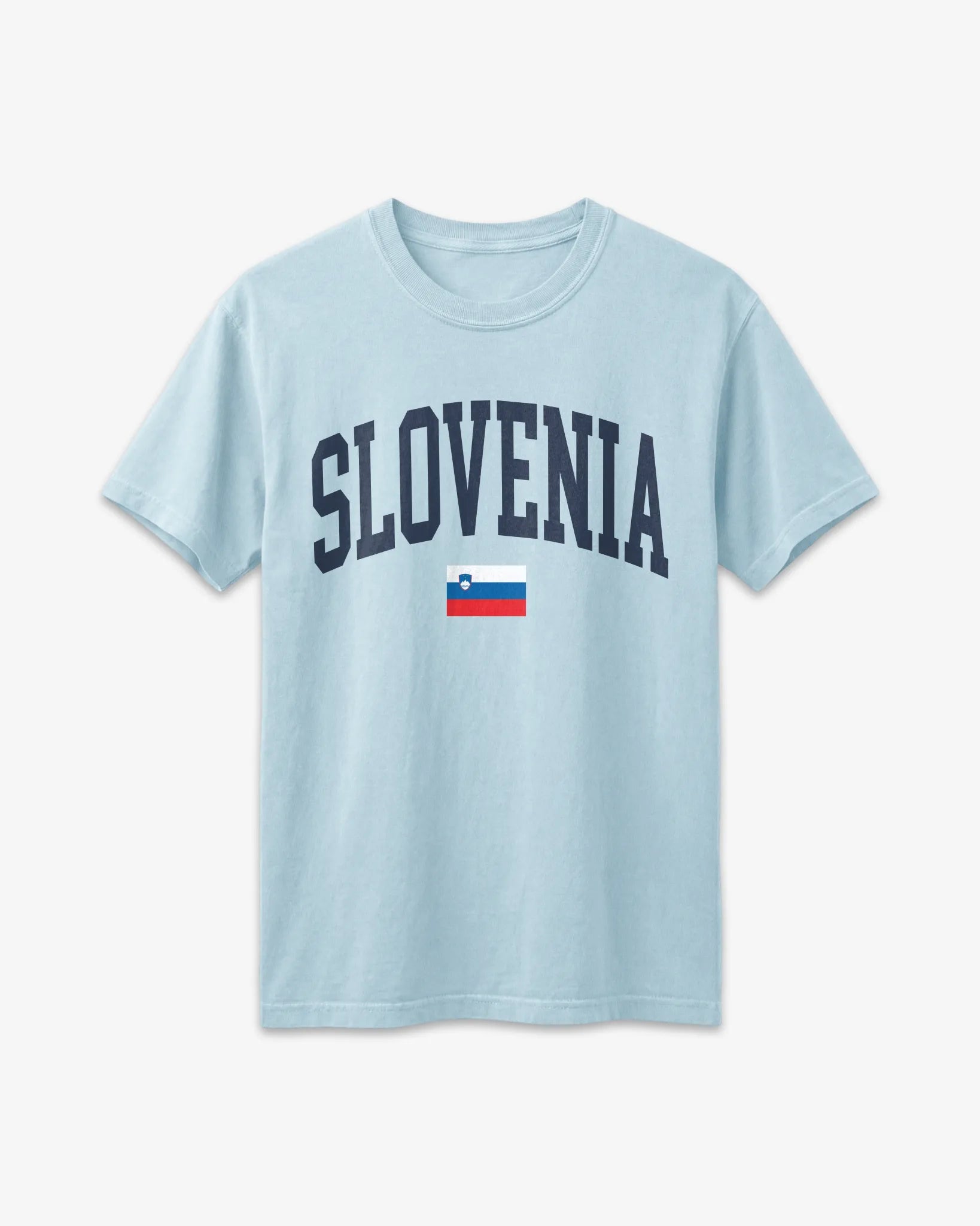 Slovenia Collegiate Flag T-Shirt