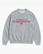 Croatia Flagline Sweatshirt