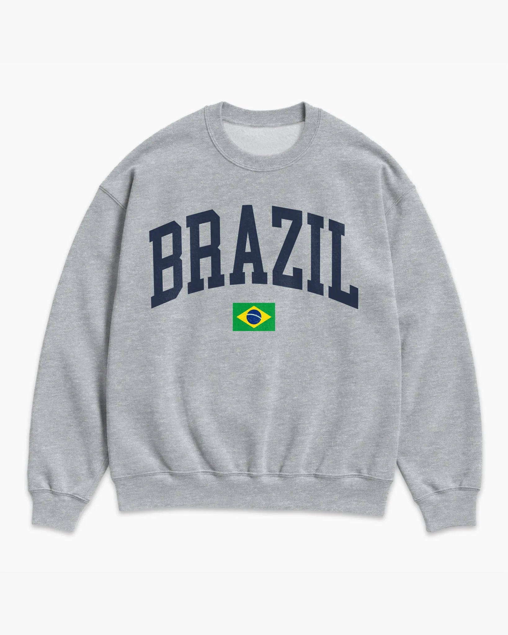 Brazil Collegiate Flag Sweatshirt