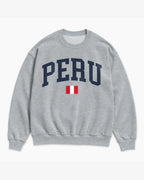 Peru Collegiate Flag Sweatshirt