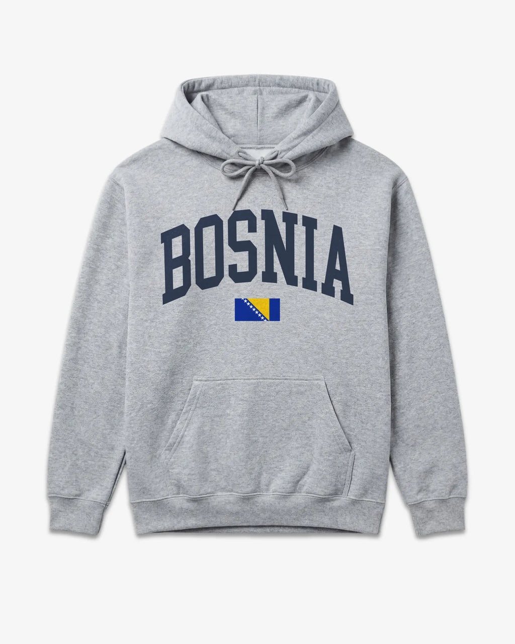Bosnia Collegiate Flag Hoodie