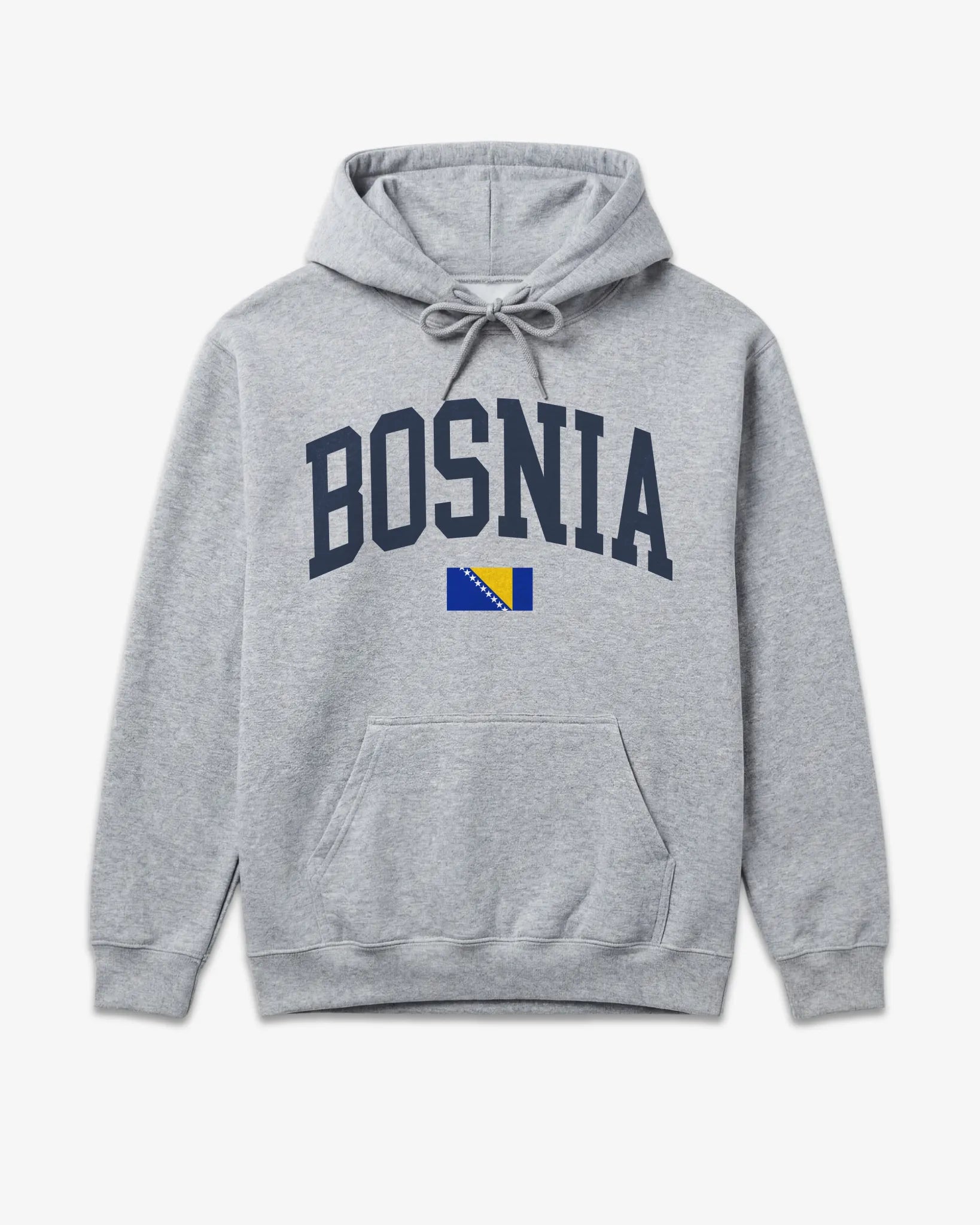 Bosnia Collegiate Flag Hoodie