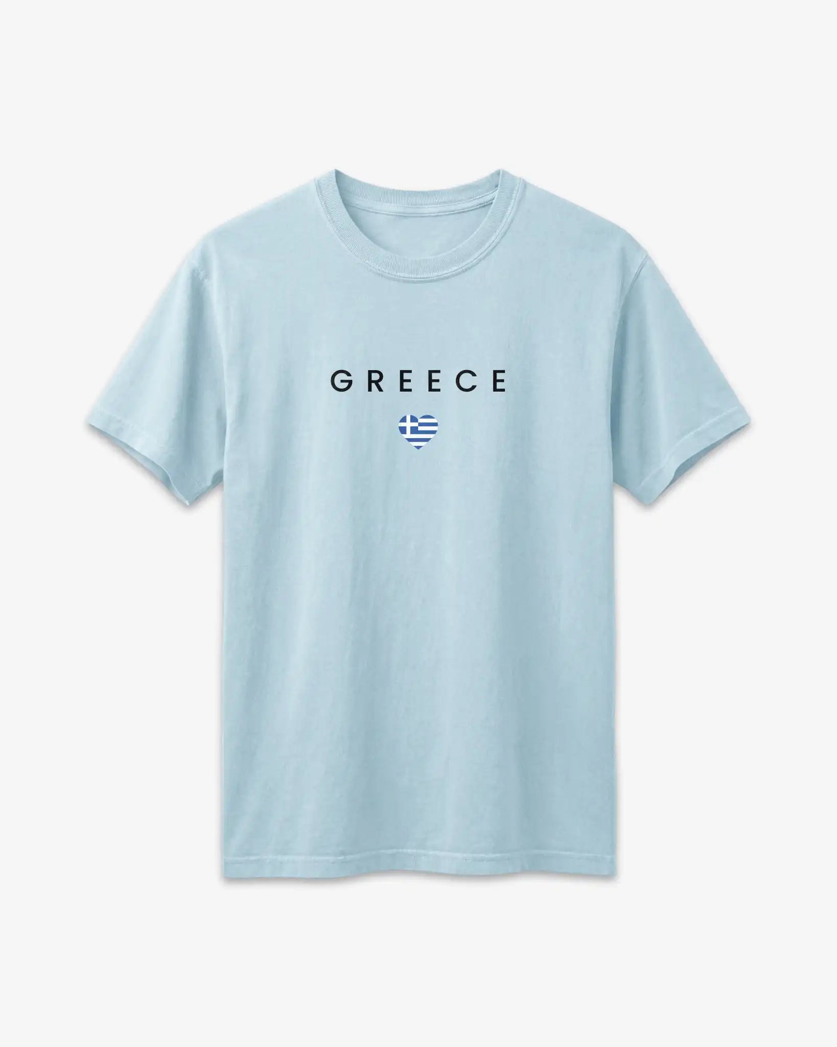 Greece Minimal Flag T-Shirt