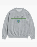 Ukraine Flagline Sweatshirt