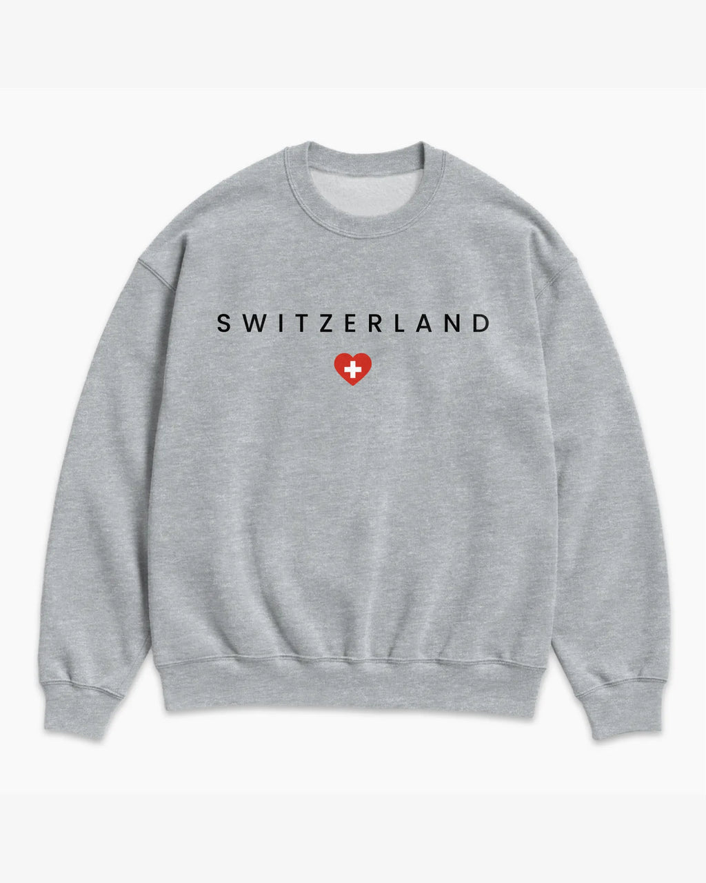 Switzerland Minimal Flag Sweatshirt