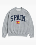 Spain Collegiate Flag Sweatshirt