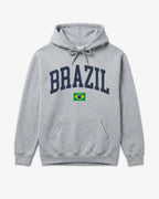 Brazil Collegiate Flag Hoodie