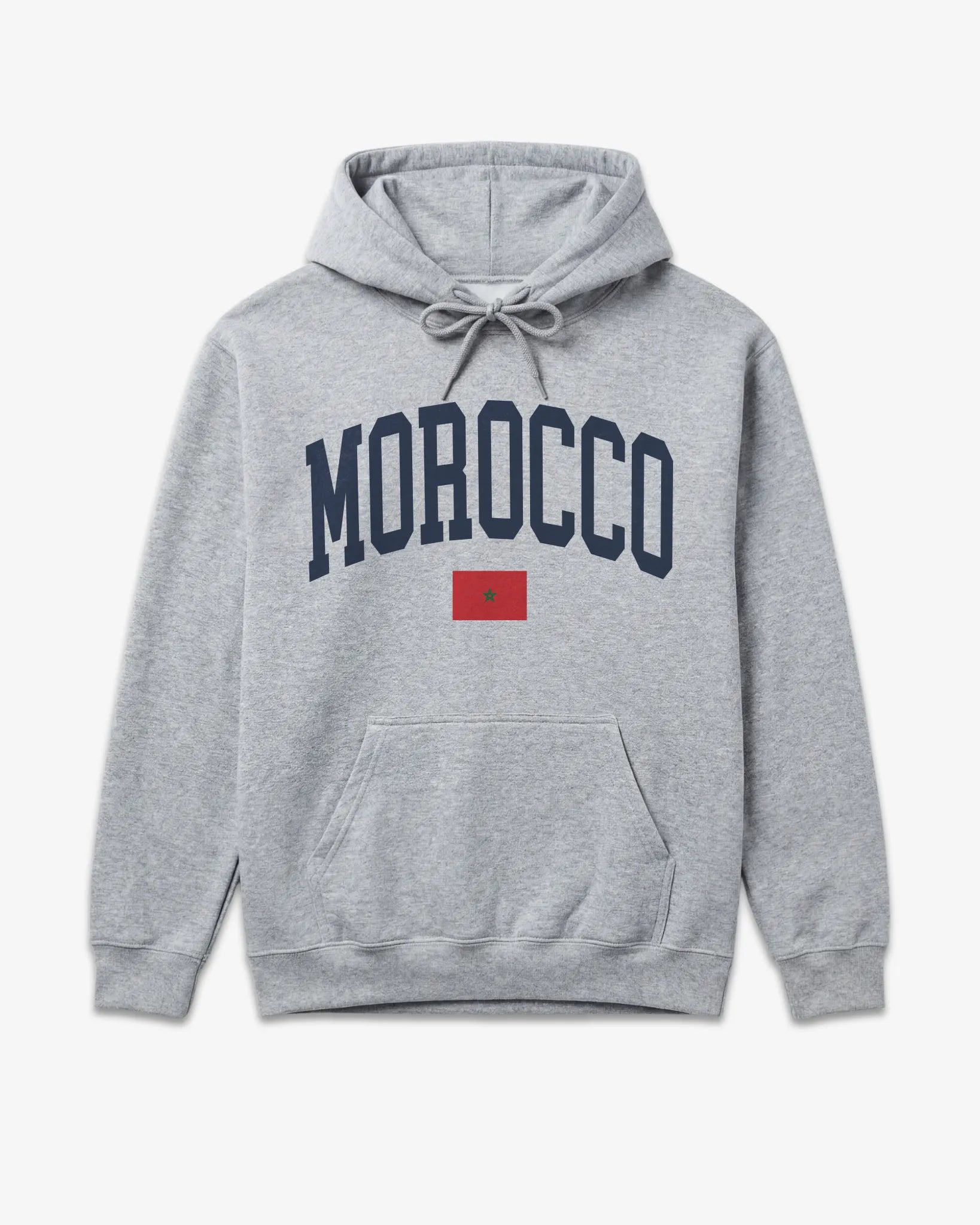 Morocco Collegiate Flag Hoodie