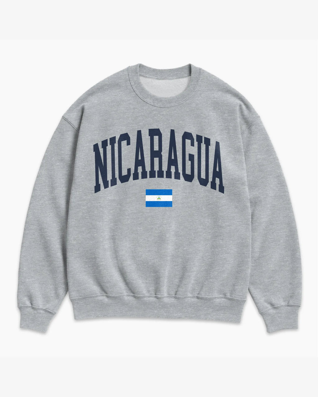 Nicaragua Collegiate Flag Sweatshirt