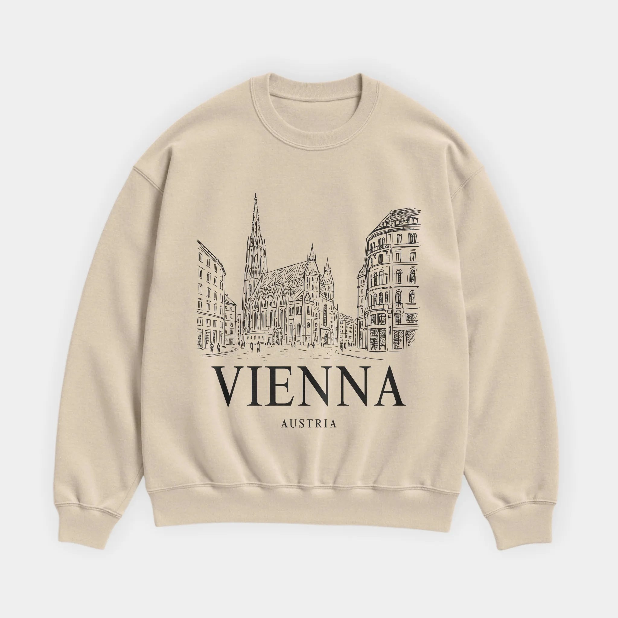 Vienna Vintage Sketch Sweatshirt
