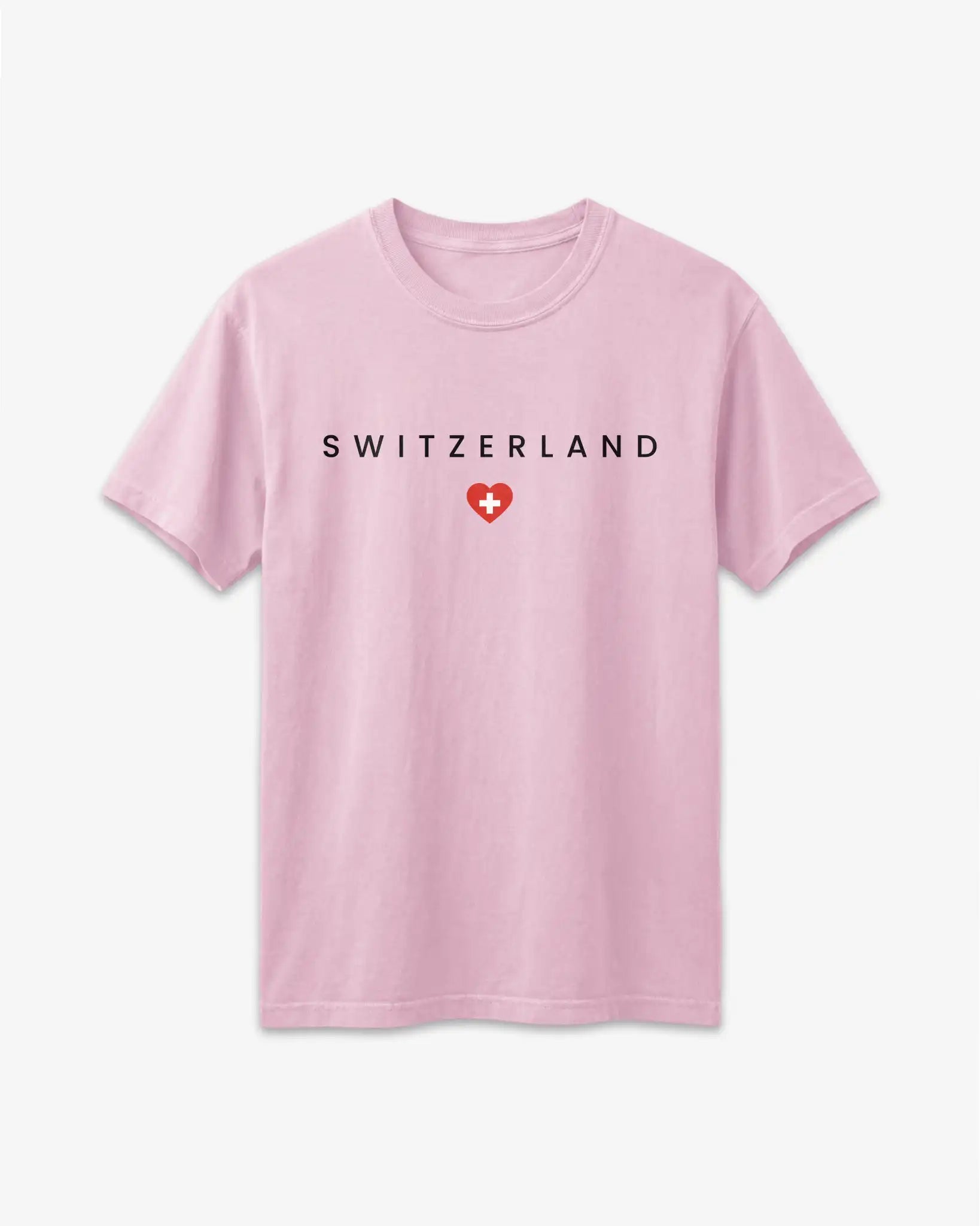 Switzerland Minimal Flag T-Shirt