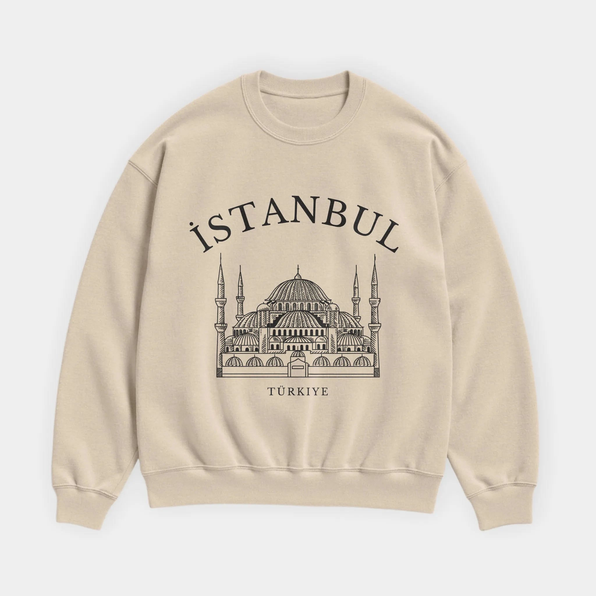 Istanbul Vintage Sketch Sweatshirt