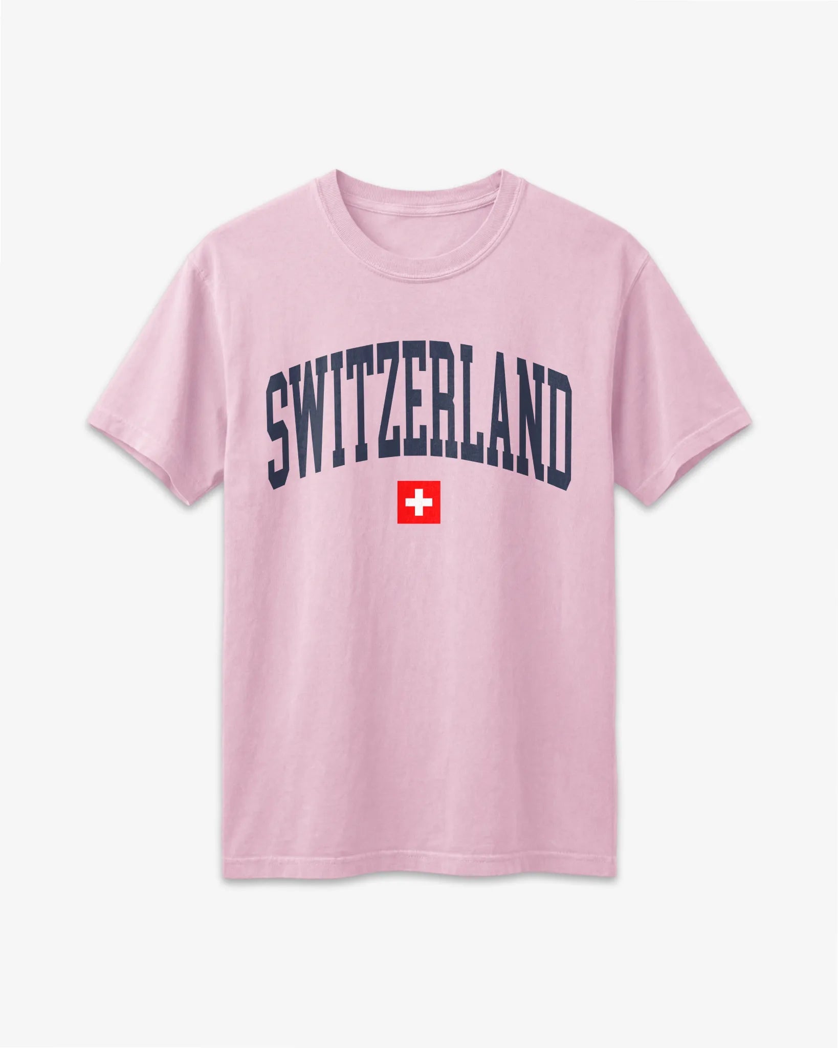 Switzerland Collegiate Flag T-Shirt