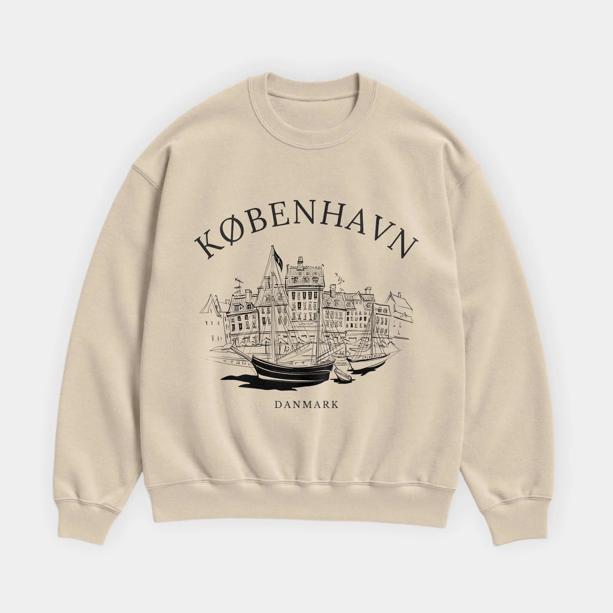 Copenhagen Vintage Sketch Sweatshirt