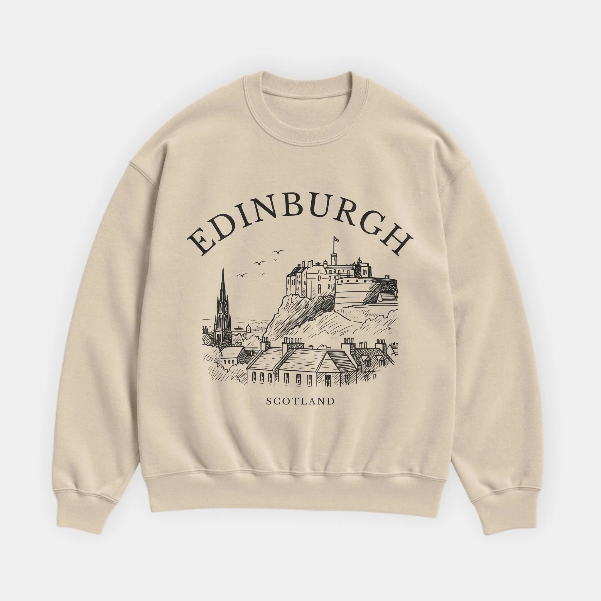 Edinburgh Vintage Sketch Sweatshirt