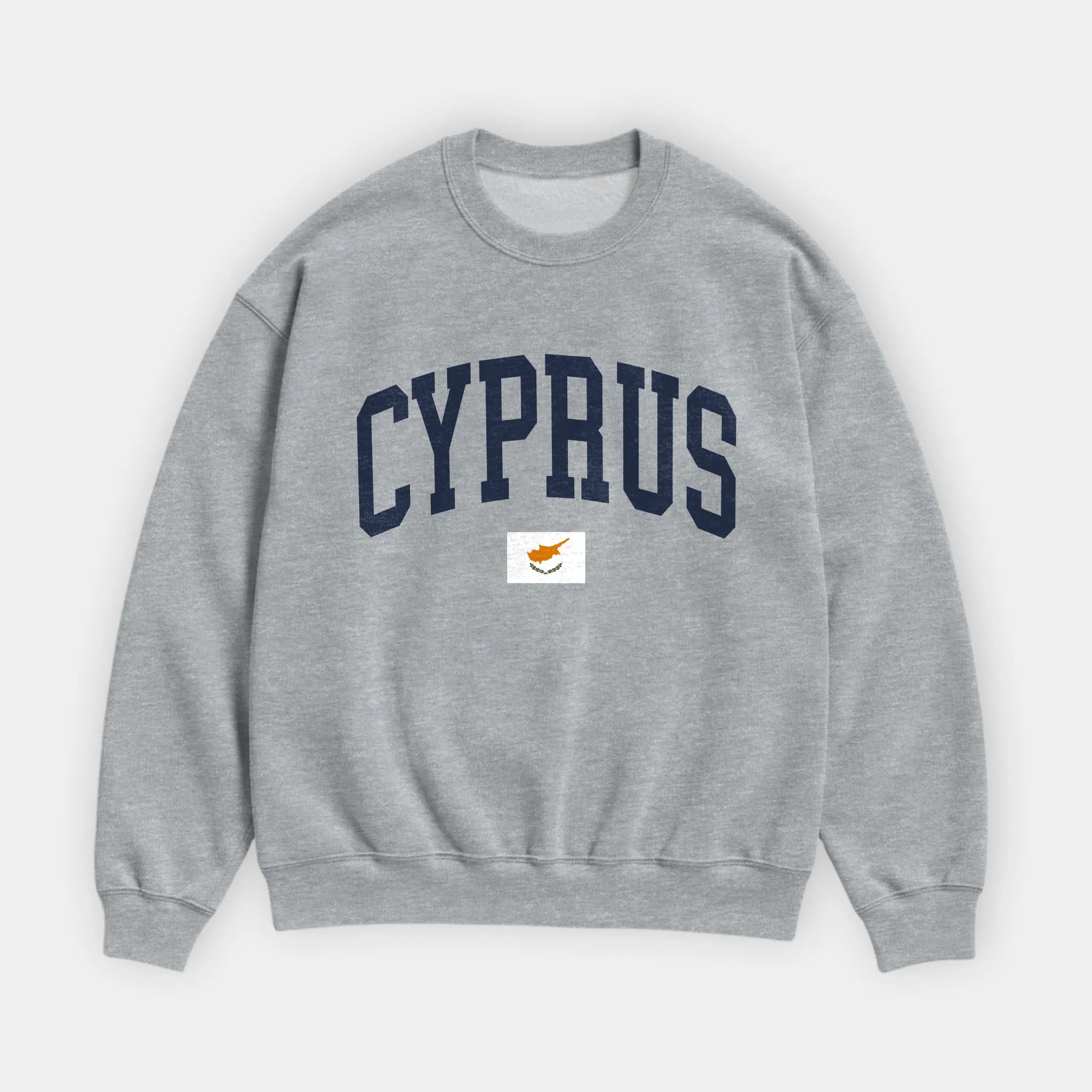 Cyprus Collegiate Flag Sweatshirt