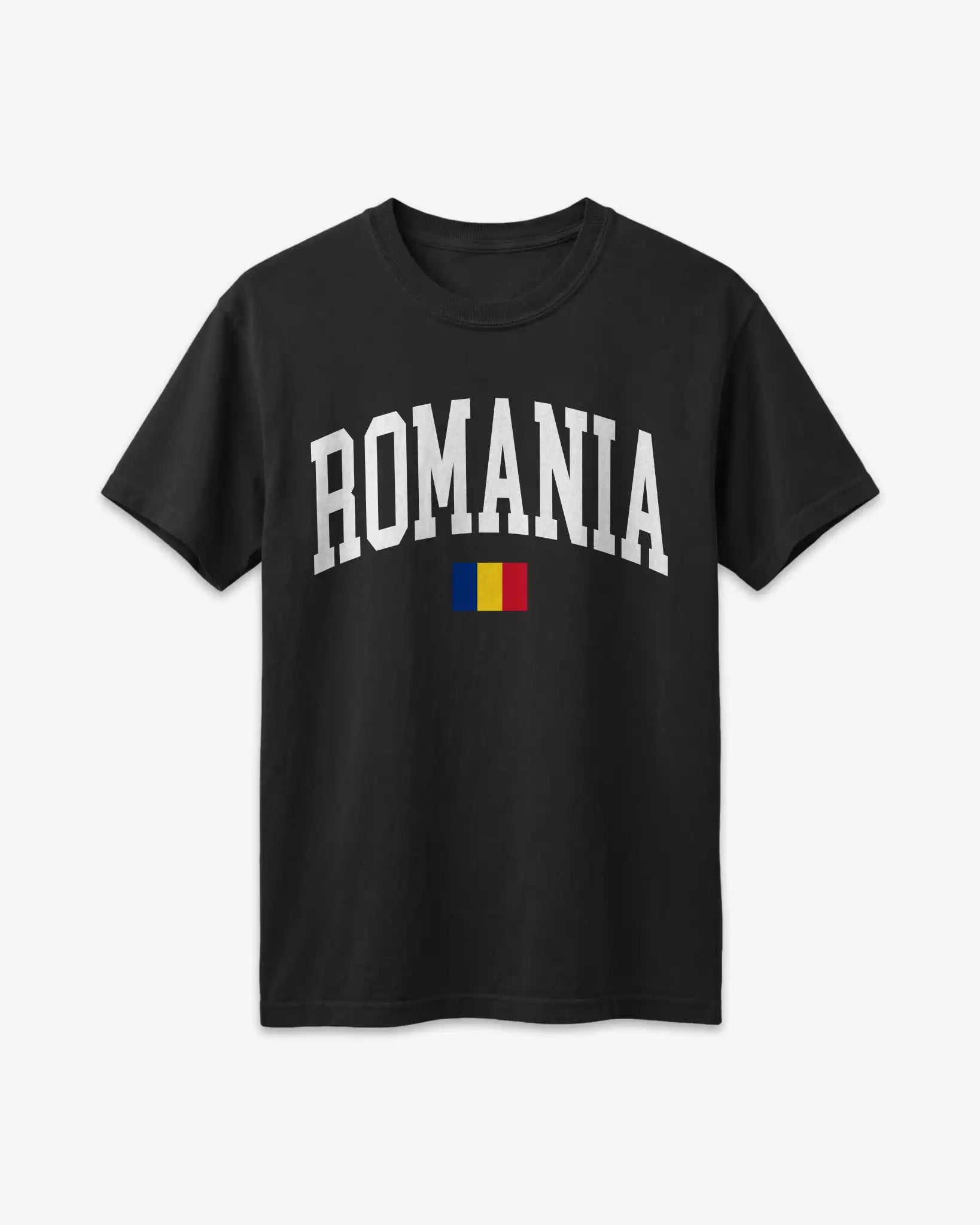 Romania Collegiate Flag T-Shirt