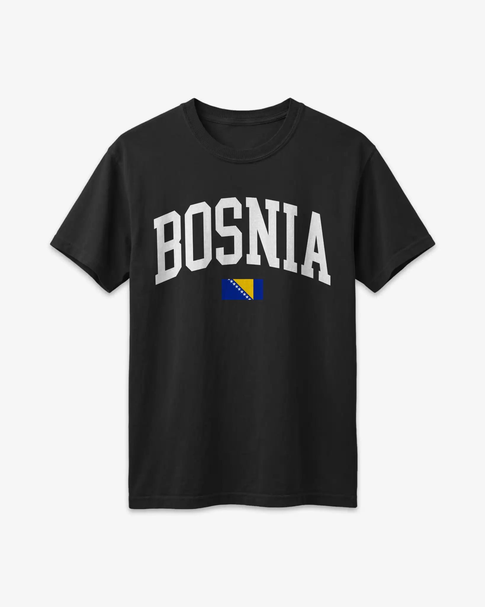 Bosnia Collegiate Flag T-Shirt