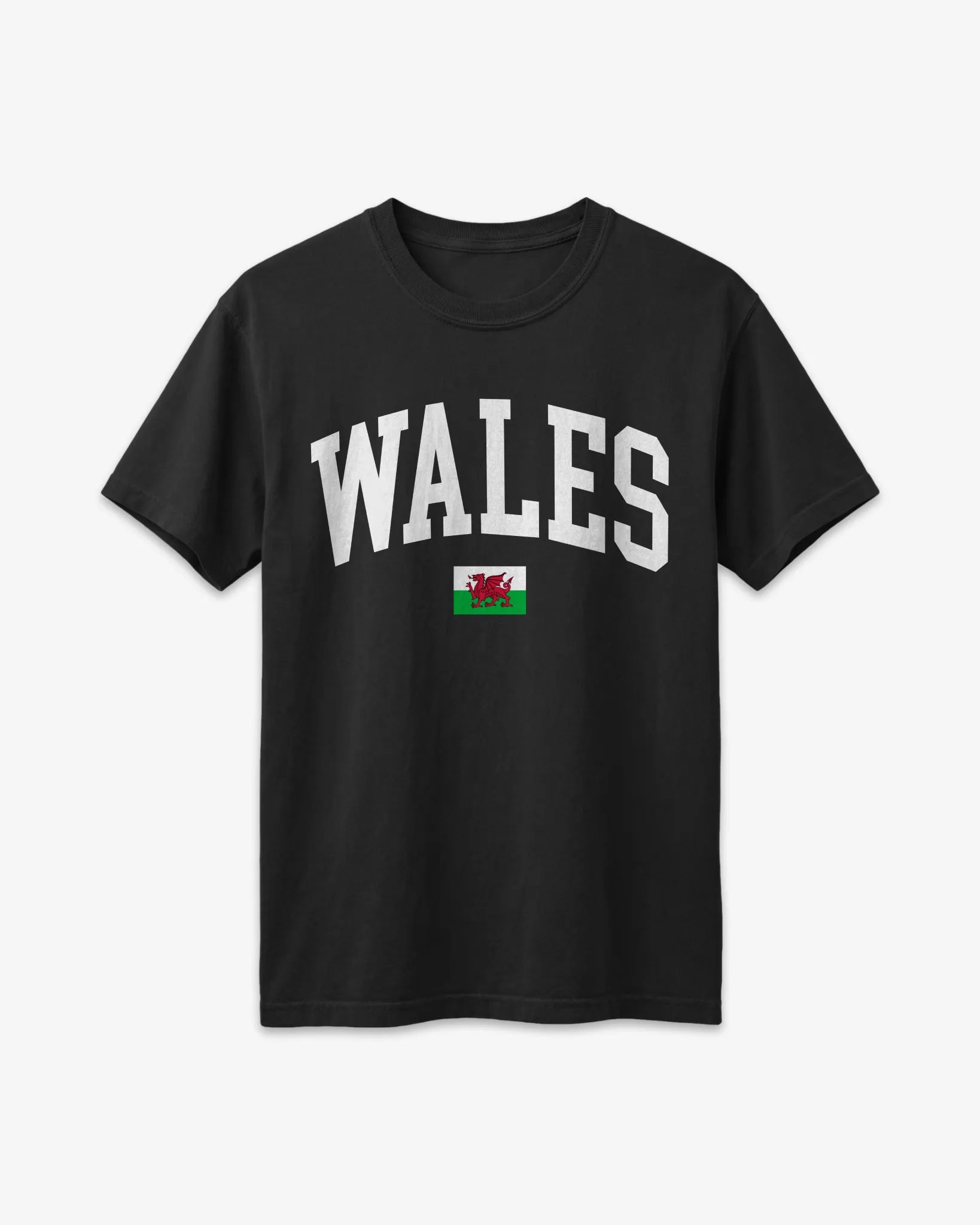 Wales Collegiate Flag T-Shirt