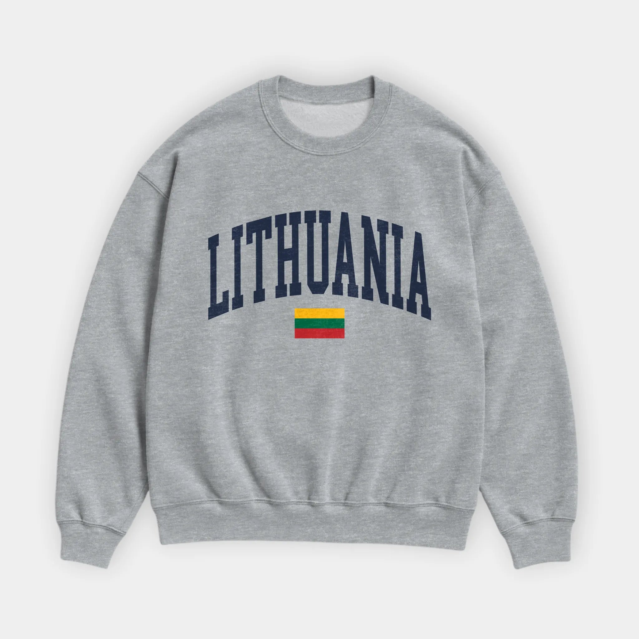 Lithuania Collegiate Flag Sweatshirt