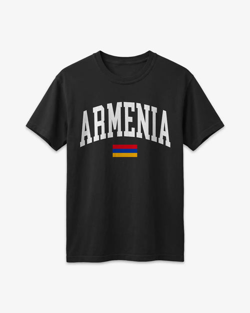 Armenia Collegiate Flag T-Shirt
