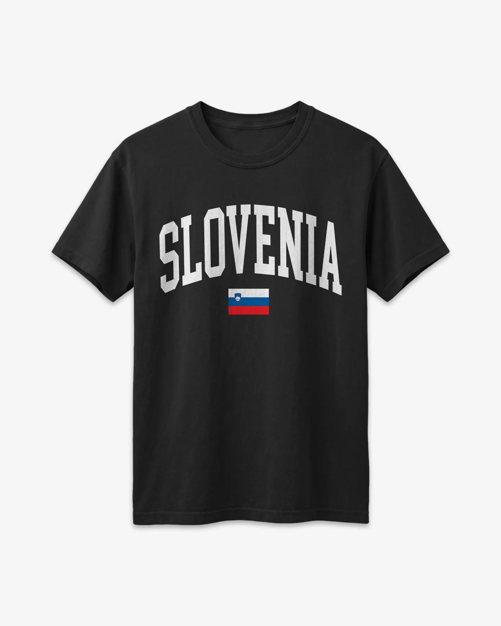 Slovenia Collegiate Flag T-Shirt