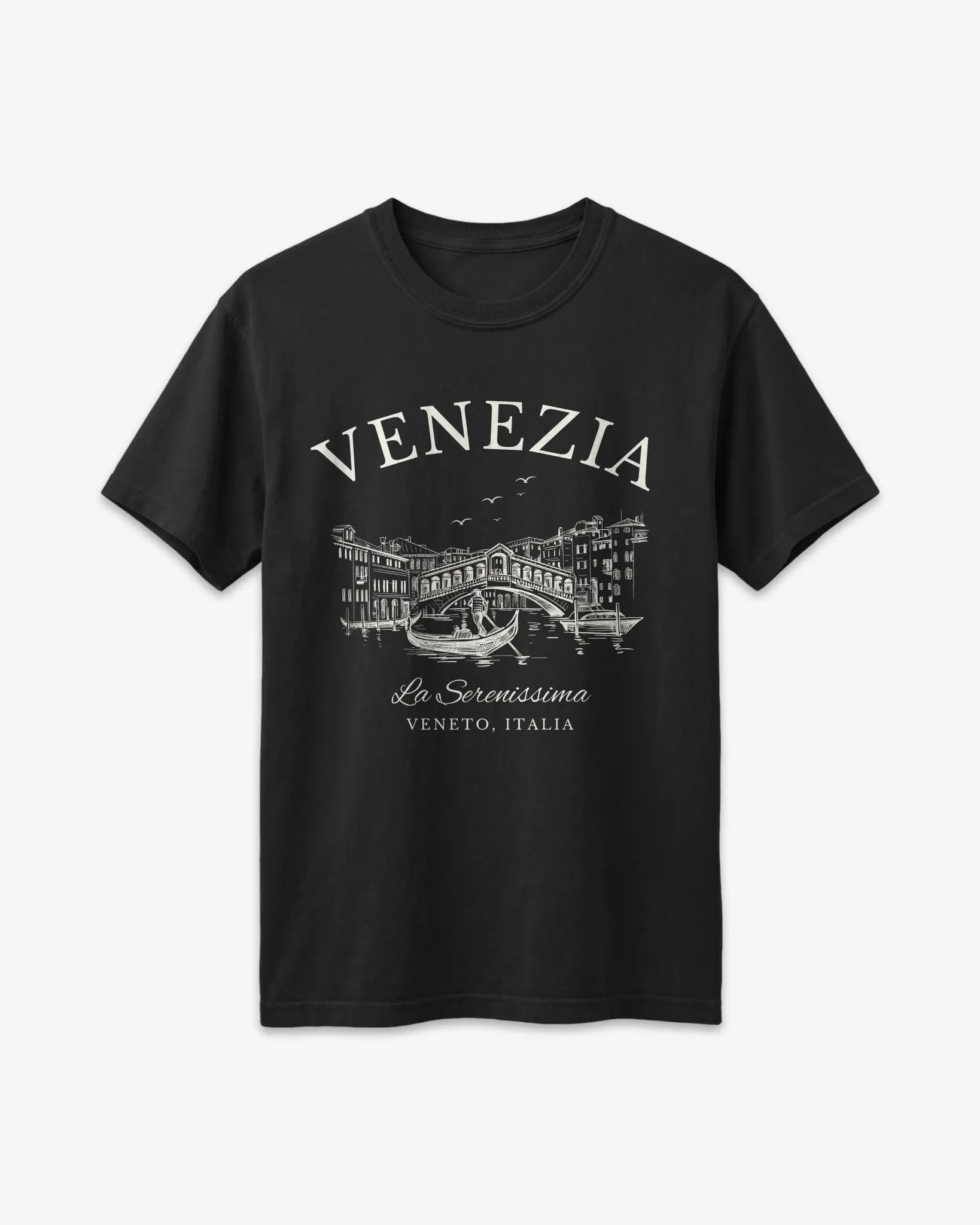 Venice Vintage Sketch T-Shirt