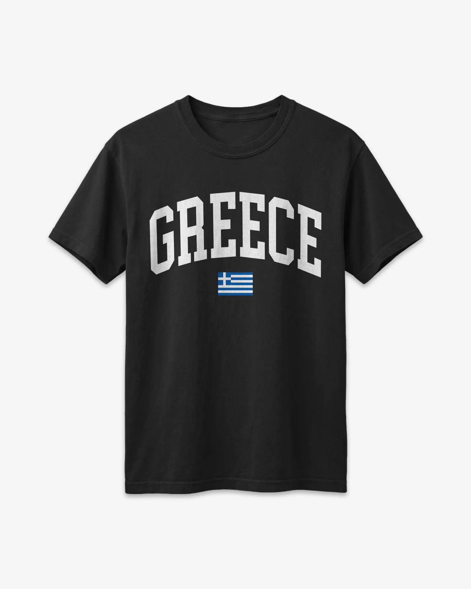 Greece Collegiate Flag T-Shirt