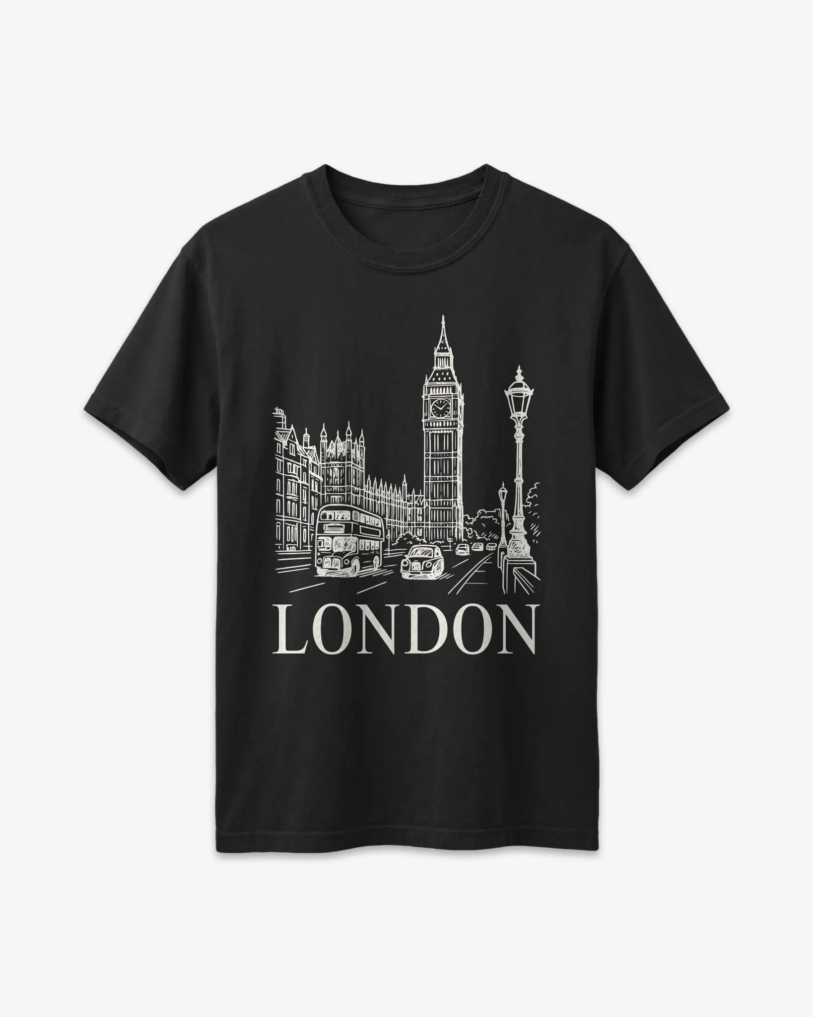 London Vintage Sketch T-Shirt