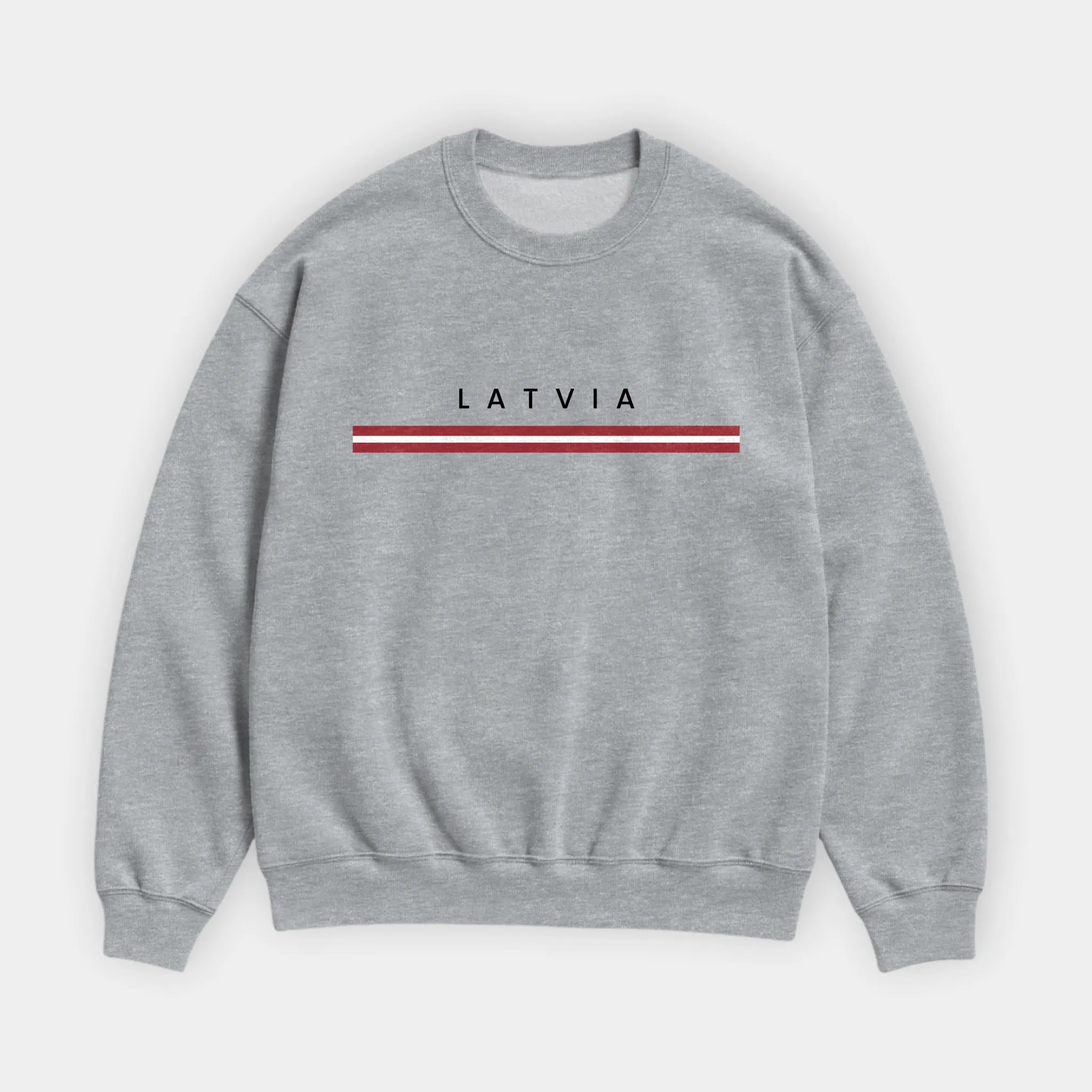 Latvia Flagline Sweatshirt