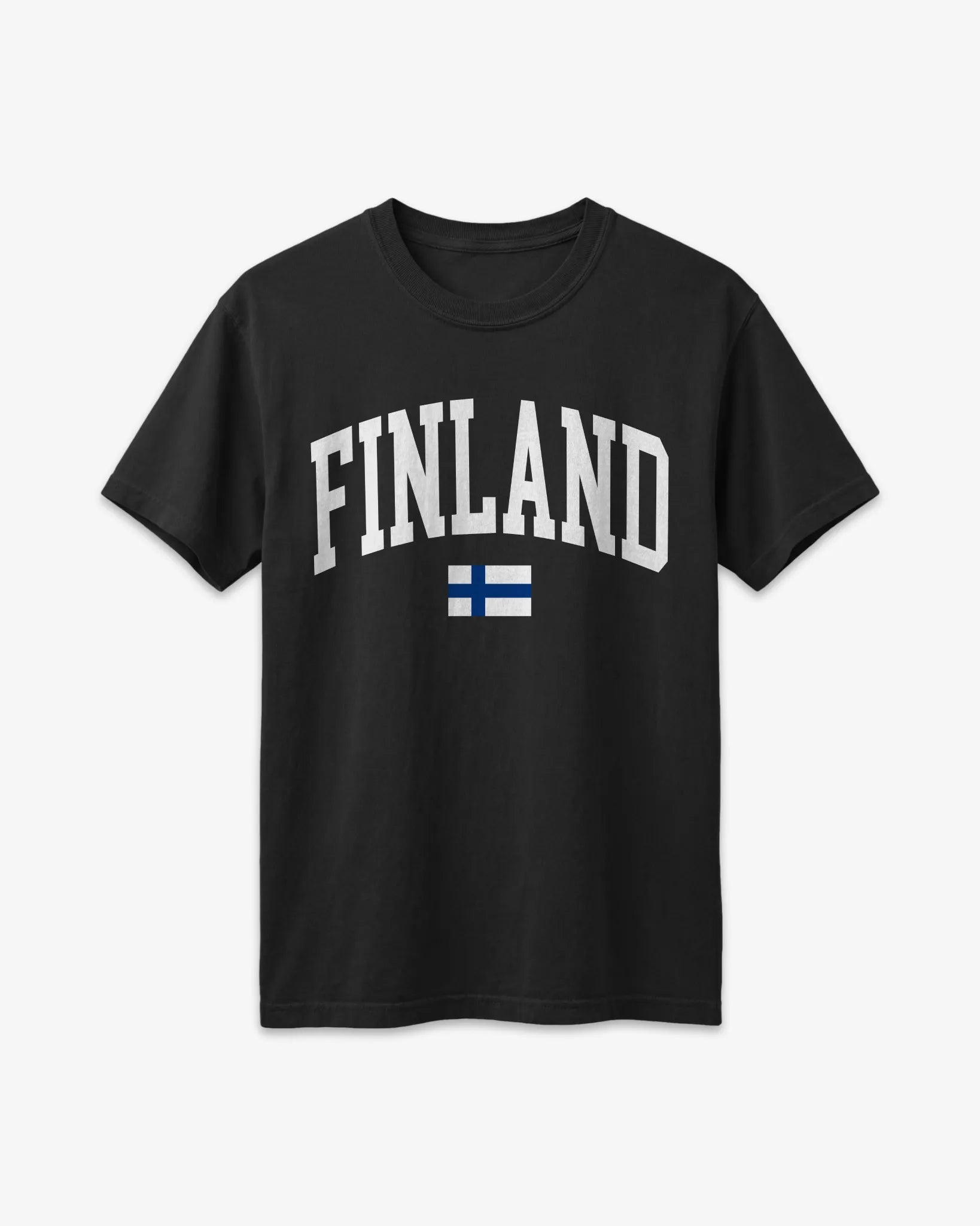 Finland Collegiate Flag T-Shirt