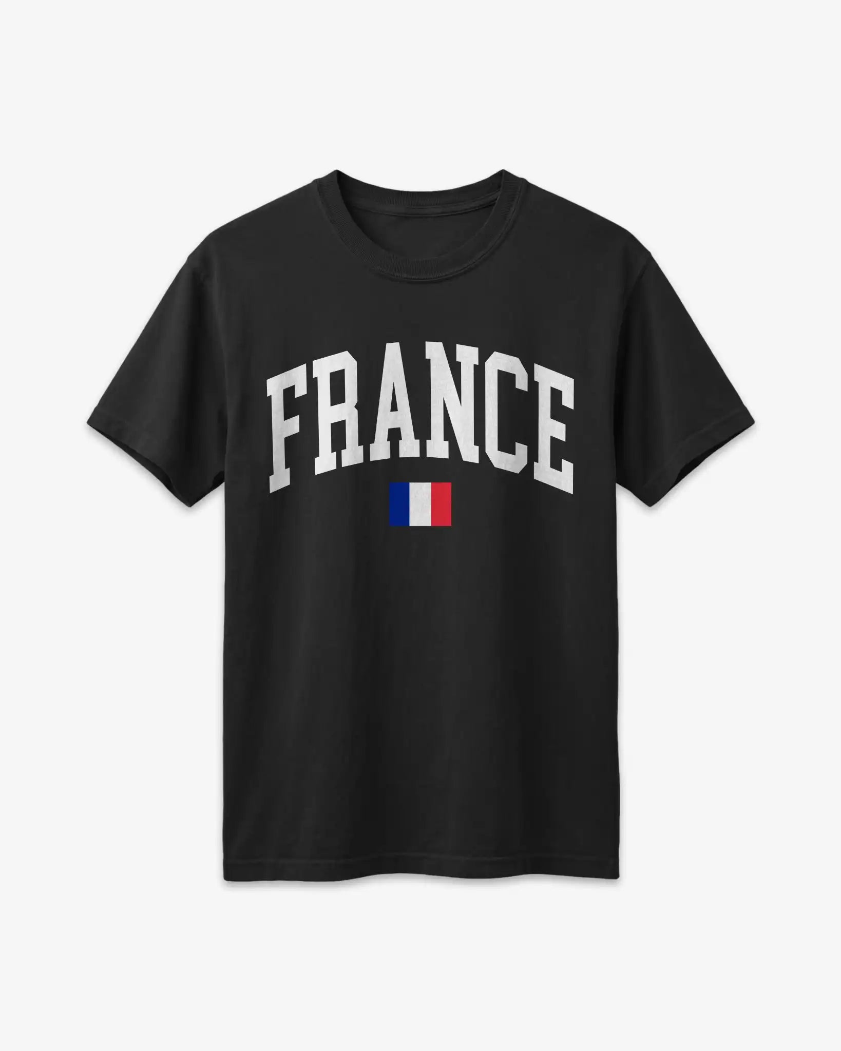 France Collegiate Flag T-Shirt