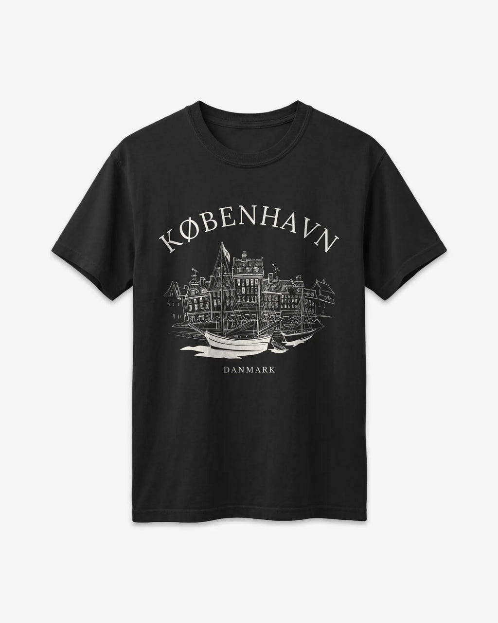 Copenhagen Vintage Sketch T-Shirt