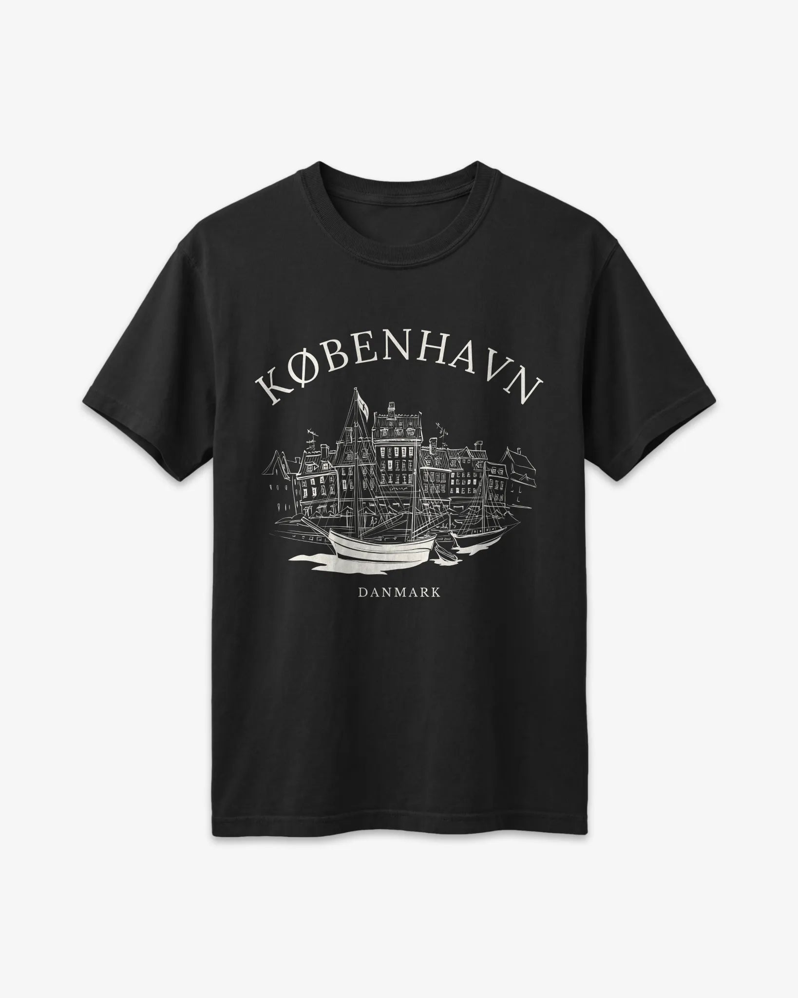 Copenhagen Vintage Sketch T-Shirt