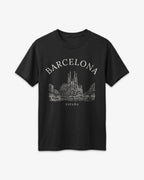 Barcelona Vintage Sketch T-Shirt