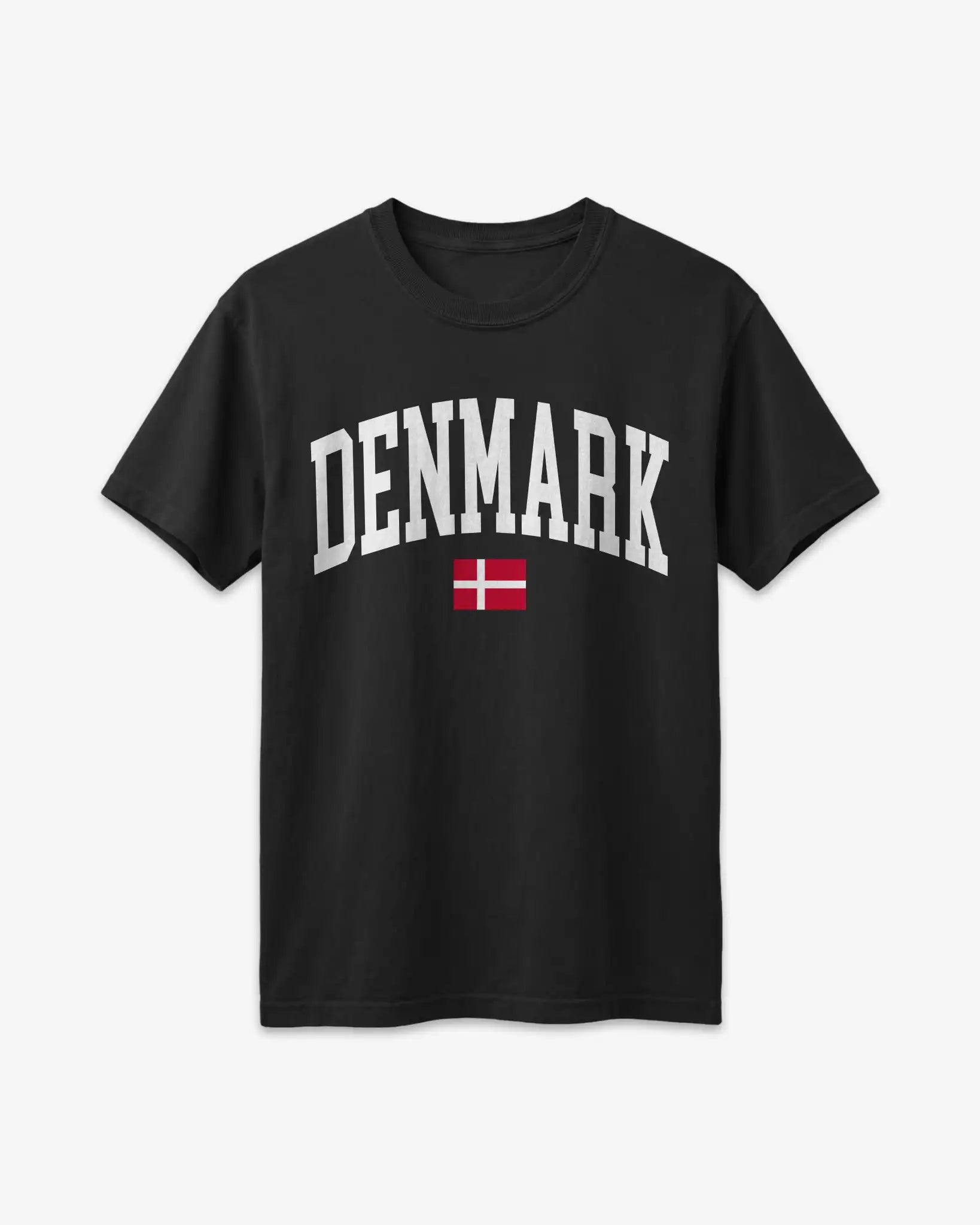 Denmark Collegiate Flag T-Shirt