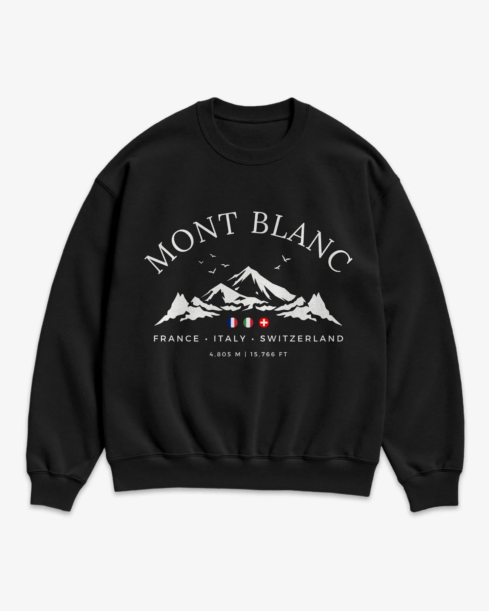 Mont Blanc Alps Sweatshirt