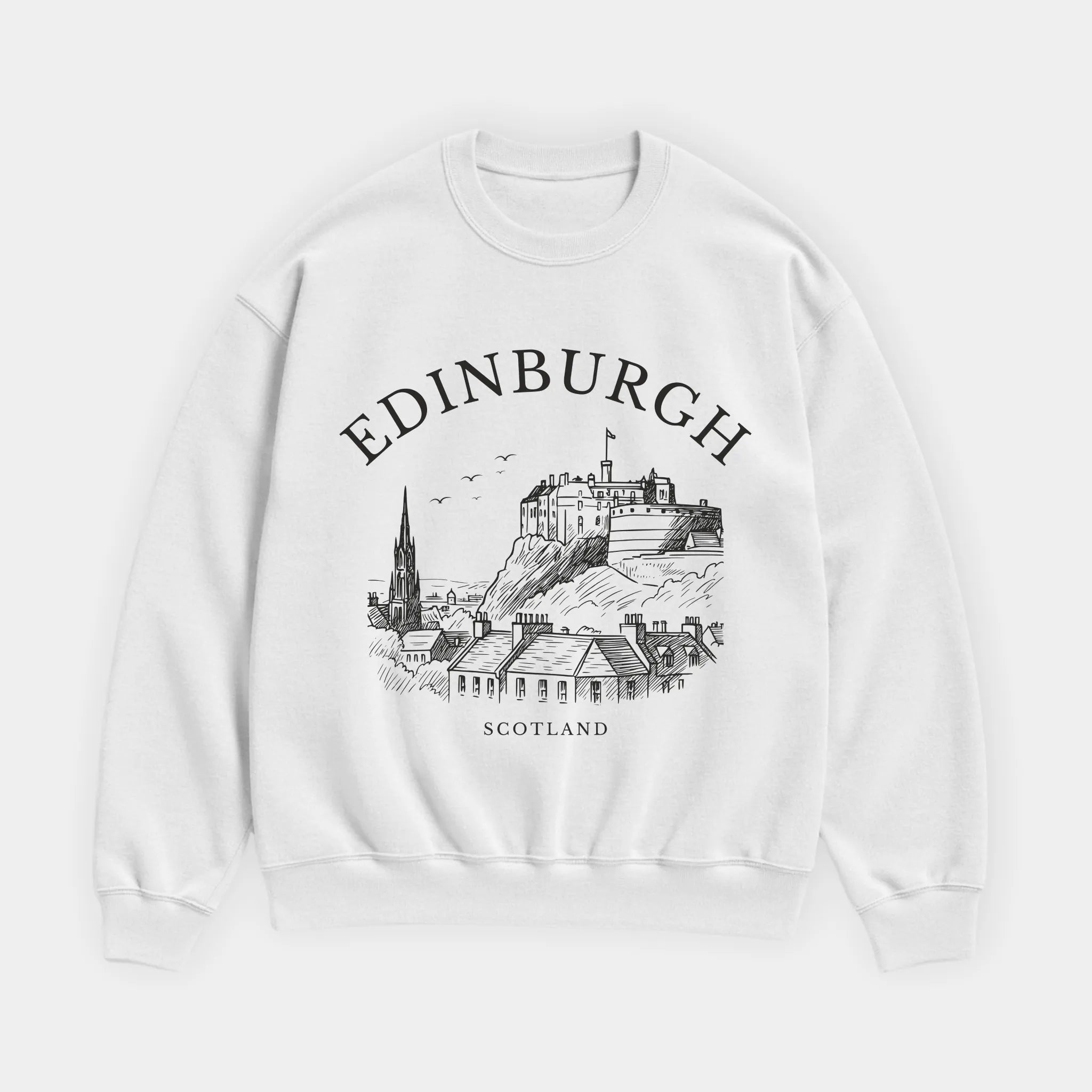 Edinburgh Vintage Sketch Sweatshirt