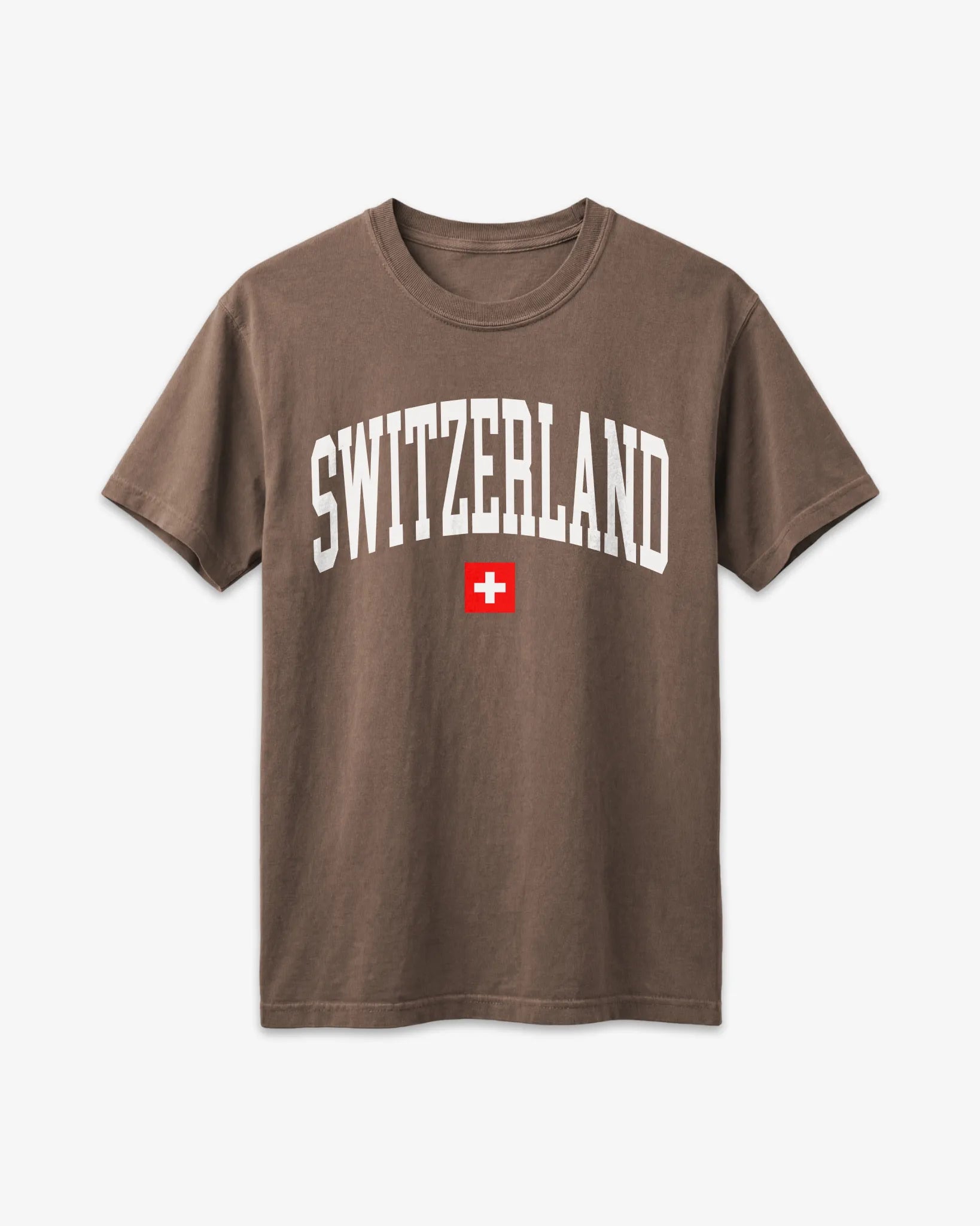 Switzerland Collegiate Flag T-Shirt