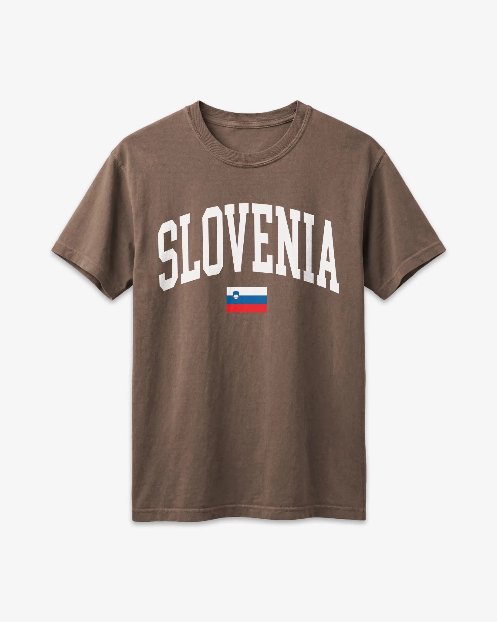 Slovenia Collegiate Flag T-Shirt