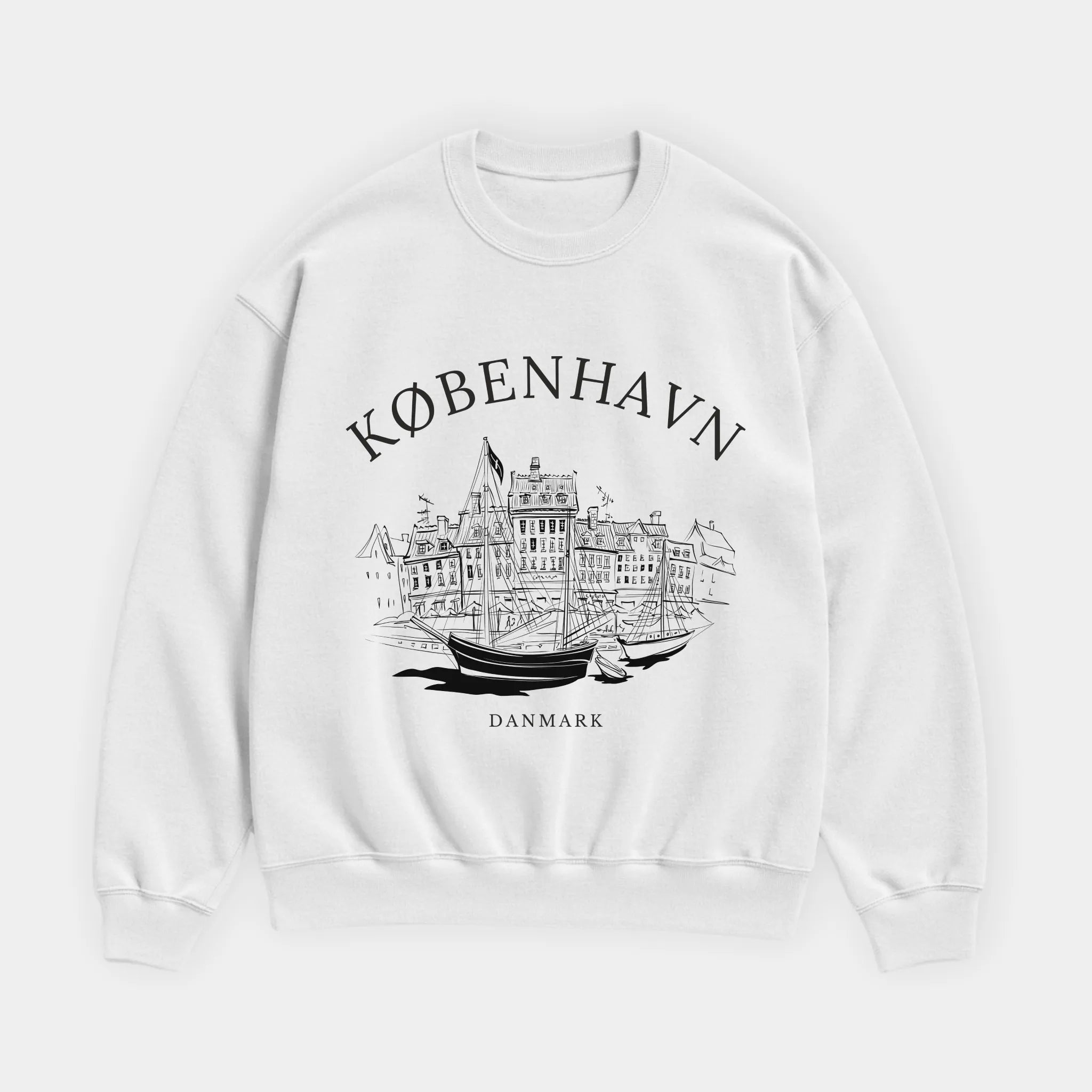 Copenhagen Vintage Sketch Sweatshirt