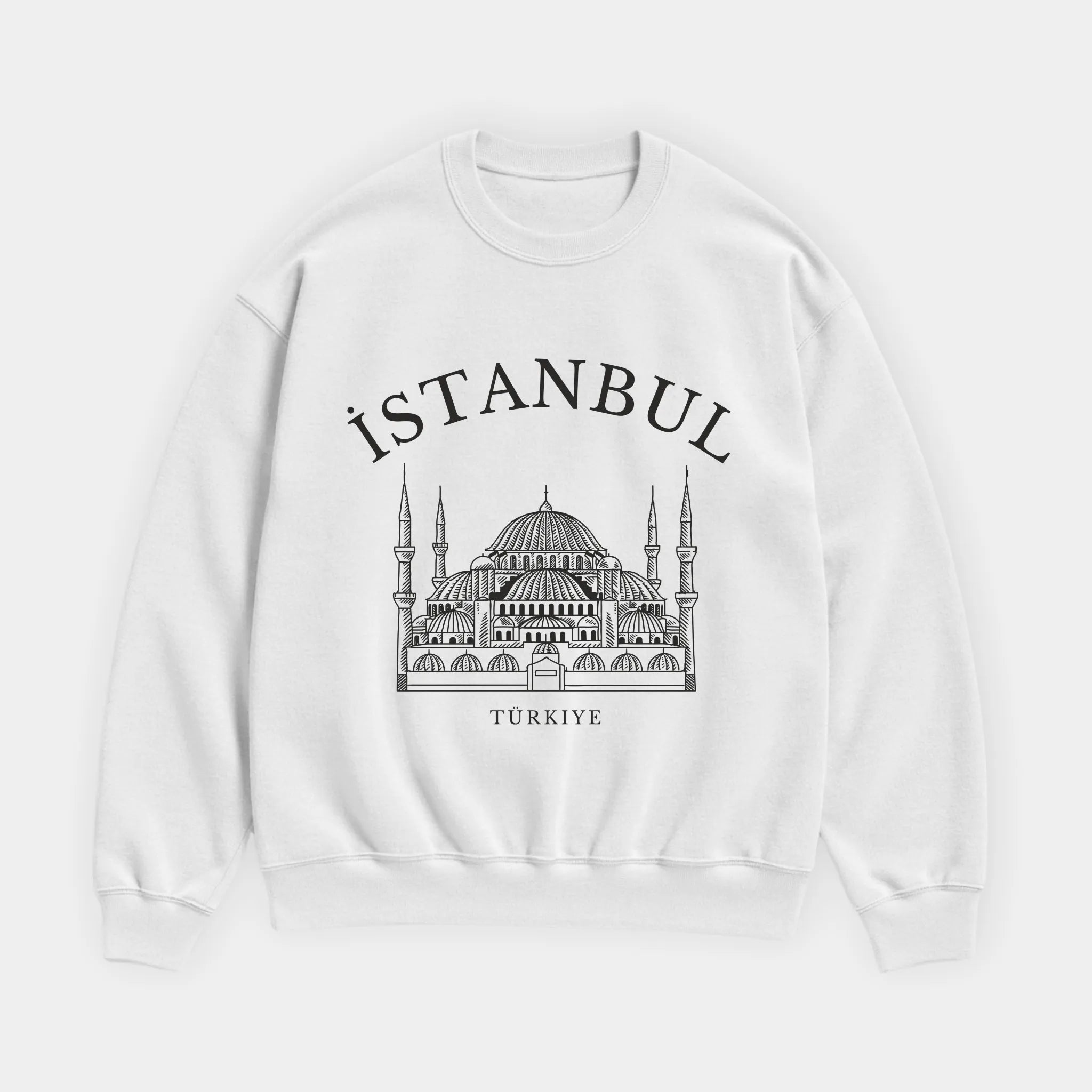 Istanbul Vintage Sketch Sweatshirt